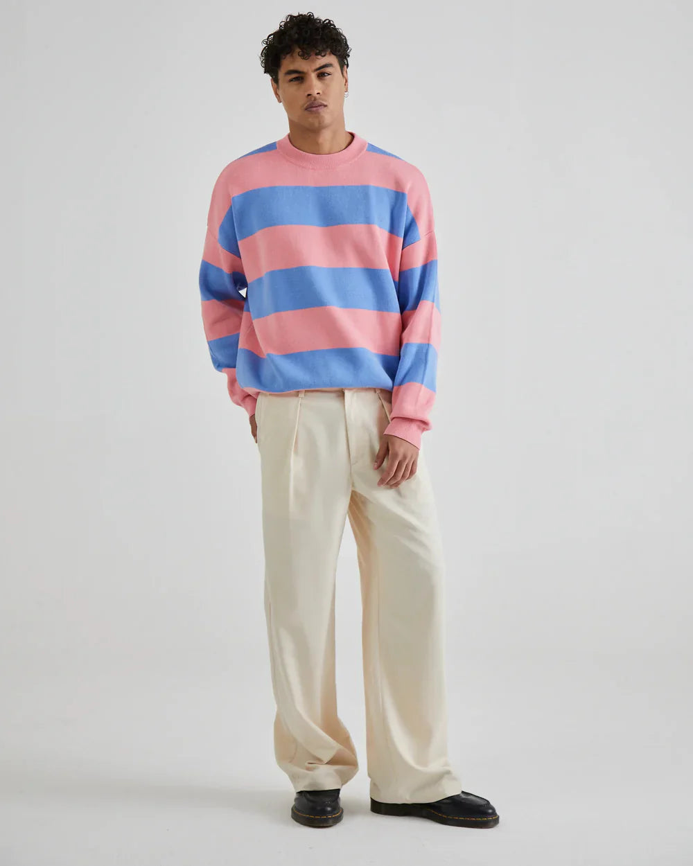 Versatile Black Pleated Pants