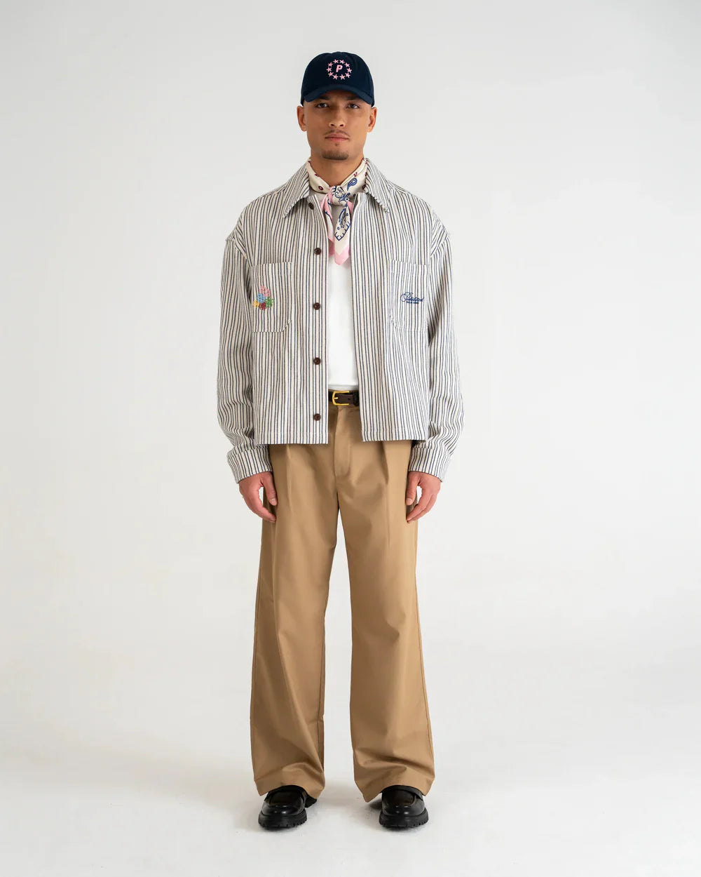 Versatile Black Pleated Pants