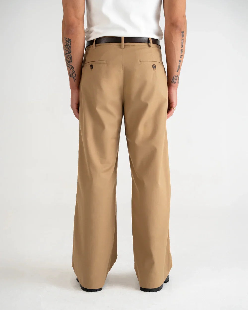 Versatile Black Pleated Pants