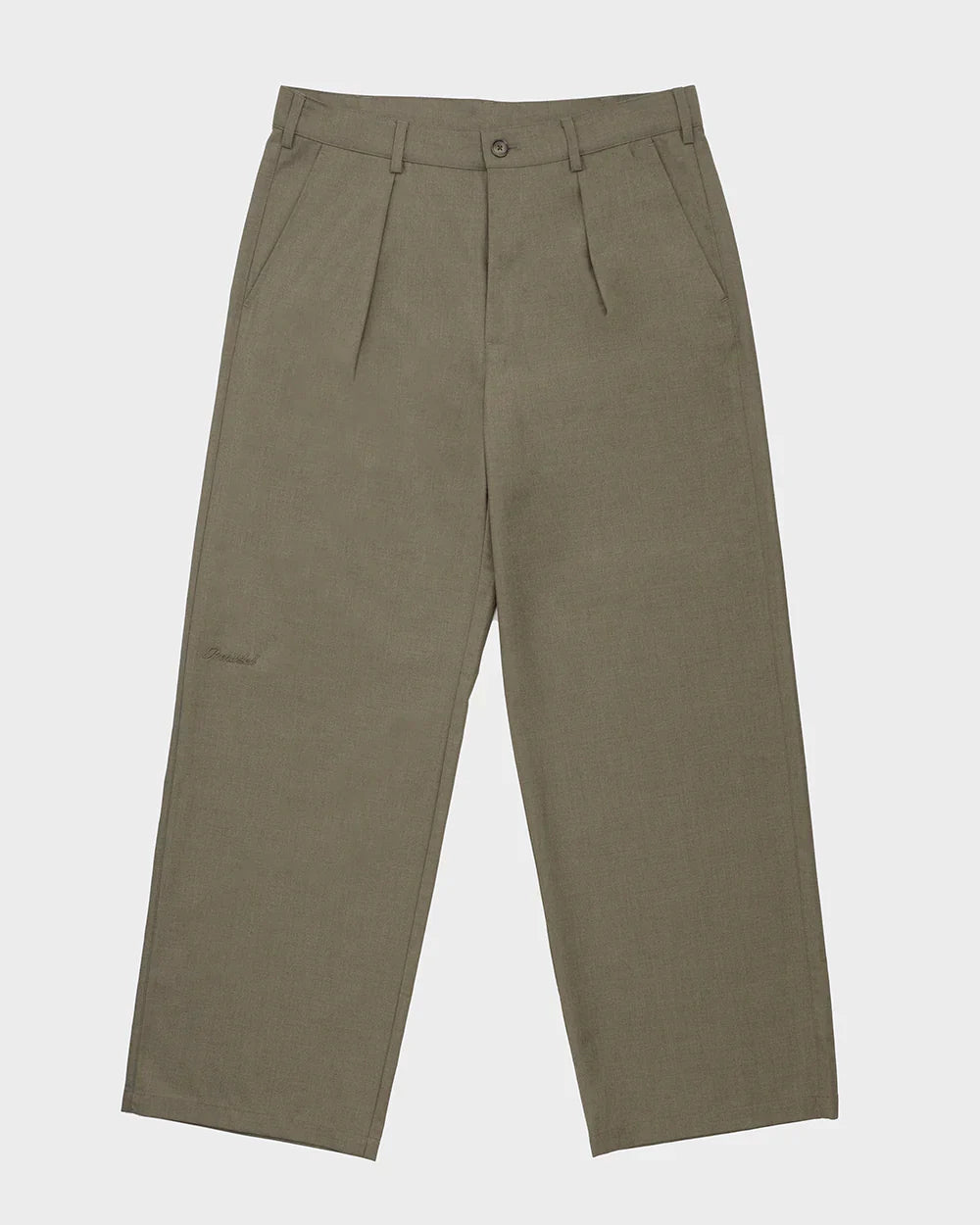 Versatile Black Pleated Pants