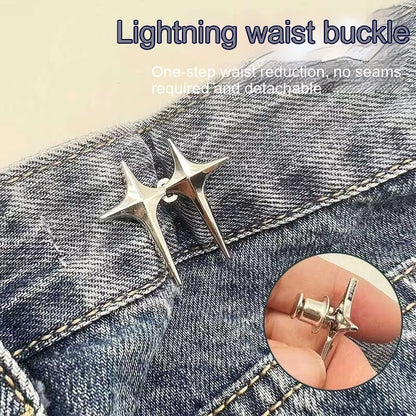 Adjustable Waist And Small Creative Jeans Waist-tight Artifact Button