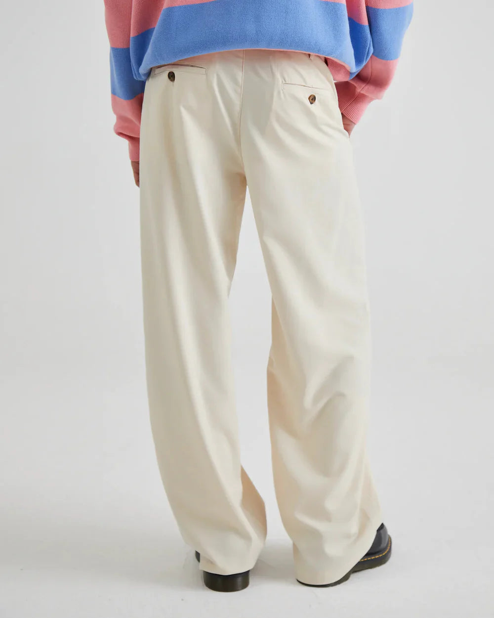 Versatile Black Pleated Pants