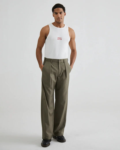 Versatile Black Pleated Pants